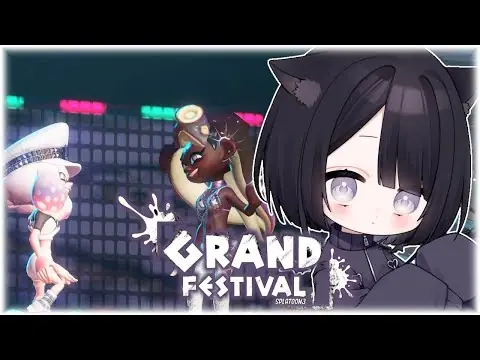 【堕天使Hum】 | 【スプラ3】 グランドフェス最終日がんばろ！！！【 #新人VTuber 】