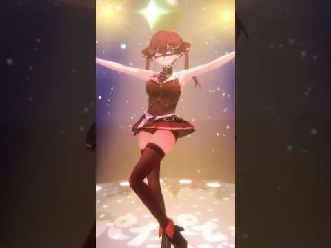 【堕天使Hum】 | 新3Dモデルで！！！パイパイ仮面はどうかしらん？踊ってみた💃#shorts #dance