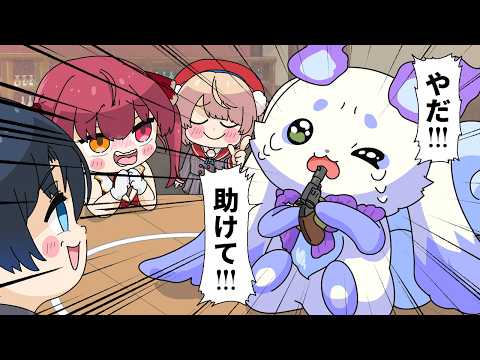 【堕天使Hum】 | 提出物や確認作業の納期が短いことに共感しあうゴリレバの2人【ホロライブ/切り抜き/VTuber/ 天音かなた / 雪花ラミィ 】