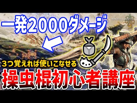 【堕天使Hum】 | 【モンハンワイルズ】操虫棍の使い方を徹底解説！初心者も復帰勢もこれで操作完璧 コンボ 立ち回りを完全攻略 MHWilds MHWs：モンスターハンターワイルズ】そうちゅうこん