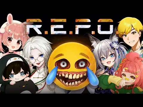 【堕天使Hum】 | 【おすすめ動画紹介 堕天使Hum】　【R.E.P.O.】今話題の見つかったら即死のホラゲ６人でやってみるぞ！【#稲荷いろは/のりプロ所属】