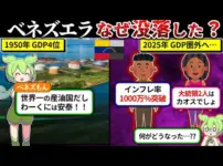 【堕天使Hum】|資源の呪いで滅んだベネズエラの実態をずんだもんで解説してみた