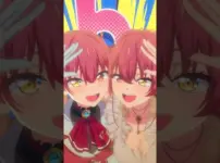 【堕天使Hum】|【アニメ】ふたりのマリン船長!?どっちがカワイイ？❤#shorts