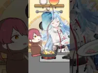 【堕天使Hum】|【ASMR】クマリン&こぼクッキング🍳🍴#short