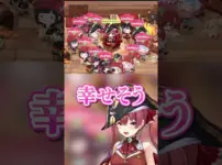 【堕天使Hum】|ピグパーティーとマリン船長のコラボで盛り上がるリスナーｗｗｗｗ#shorts