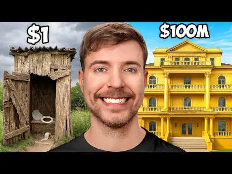 【堕天使Hum】 | MrBeast ミスタービースト $1 vs $100,000,000 House! 1ドル対1億ドルの家！