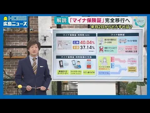 【堕天使Hum】 | 【保険証 いつまで】【解説】「マイナ保険証」完全移行へ 従来の保険証は?｜HOME広島ニュース